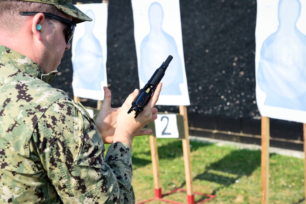 NMCB-3 Seabees Marksmanship Qualification