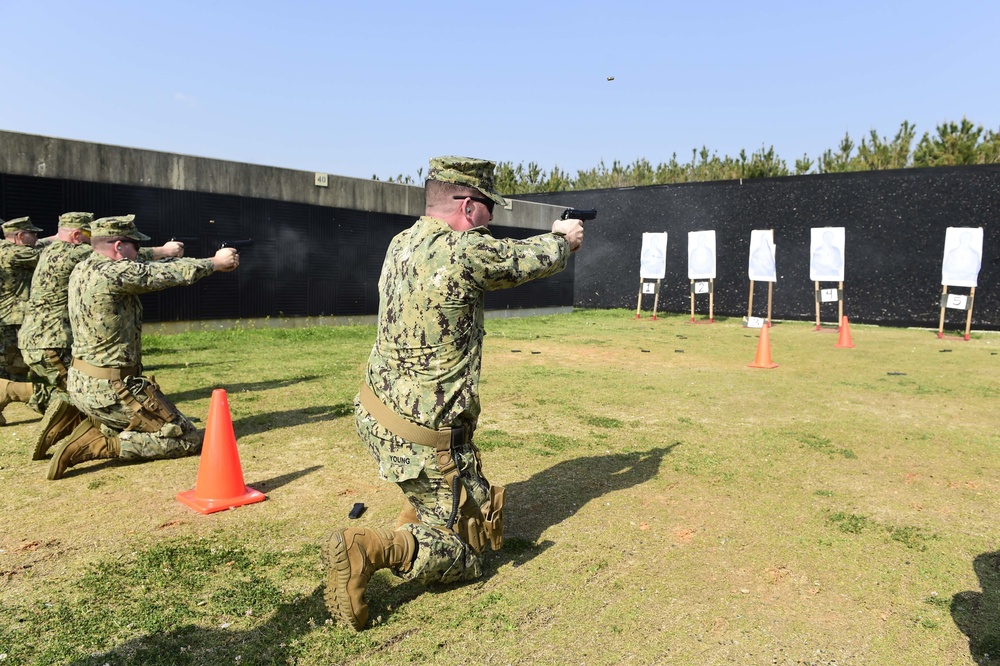 NMCB-3 Seabees Marksmanship Qualification