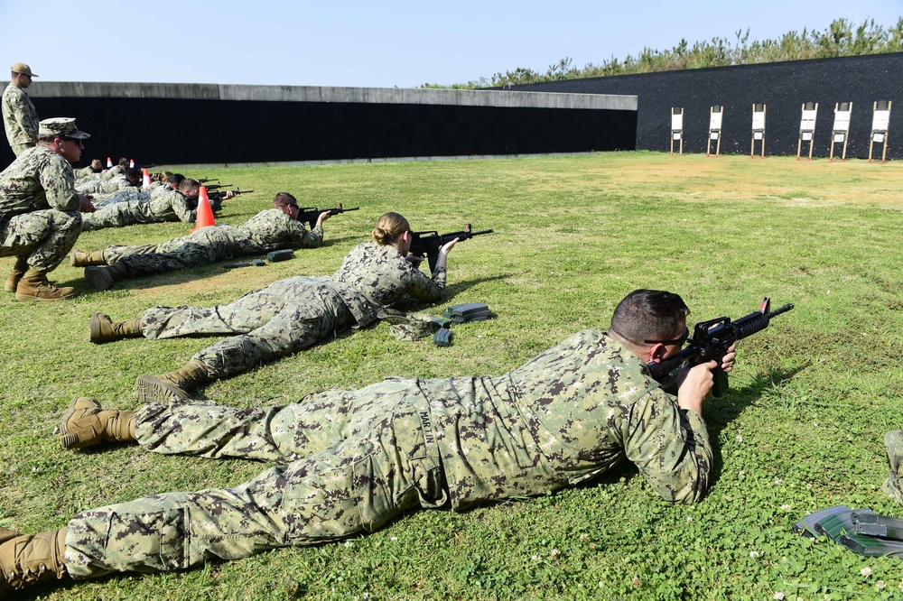 NMCB-3 Seabees Marksmanship Qualification