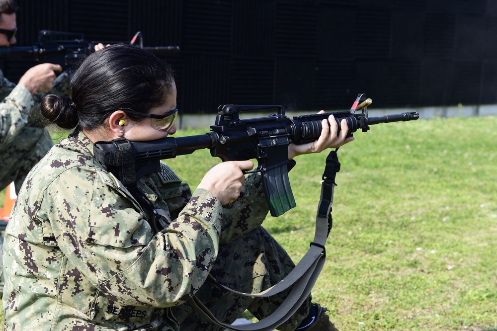 NMCB-3 Seabees Marksmanship Qualification