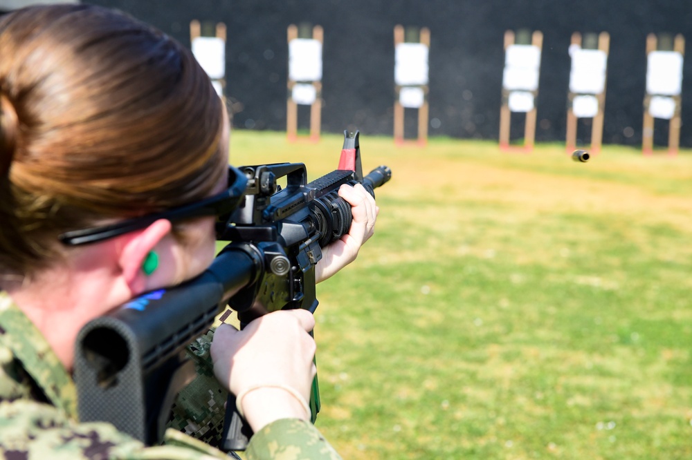 NMCB-3 Seabees Marksmanship Qualification