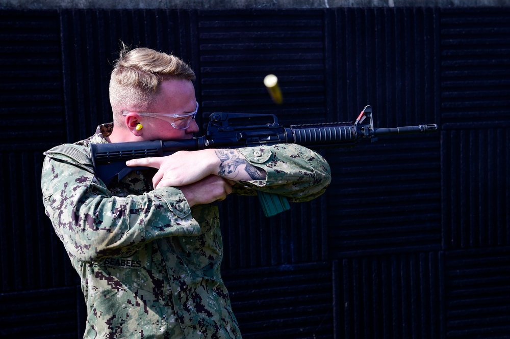 NMCB-3 Seabees Marksmanship Qualification