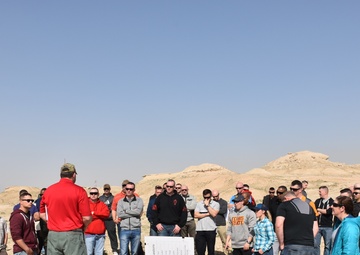 TF Castle Engineer Leaders Conduct Desert Storm Staff Ride in Kuwait
