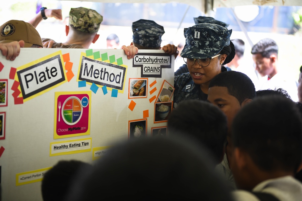 Pacific Partnership 2019 Visits Marshall Islands Middle and High Schools