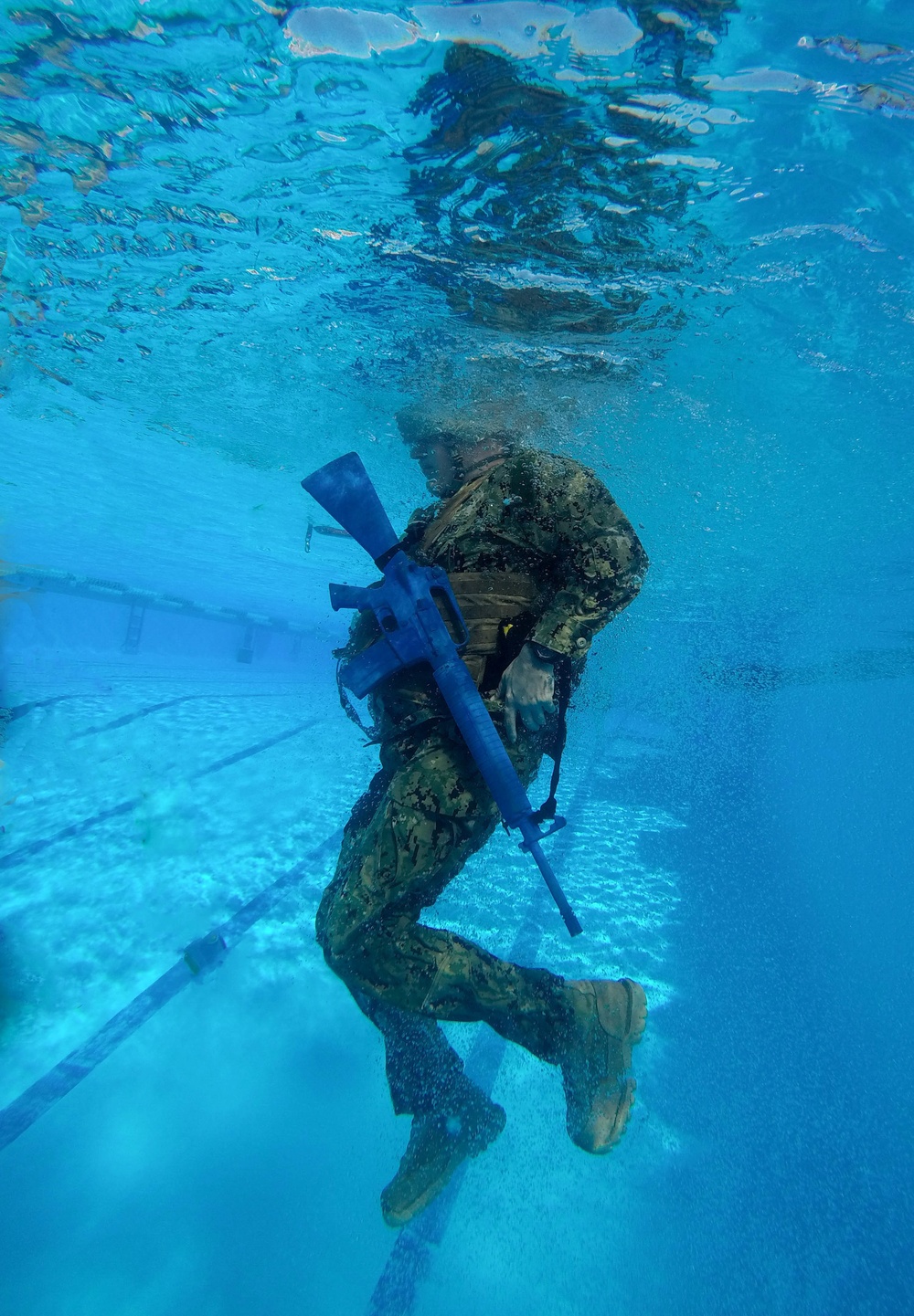 JTF Troopers complete water survival training