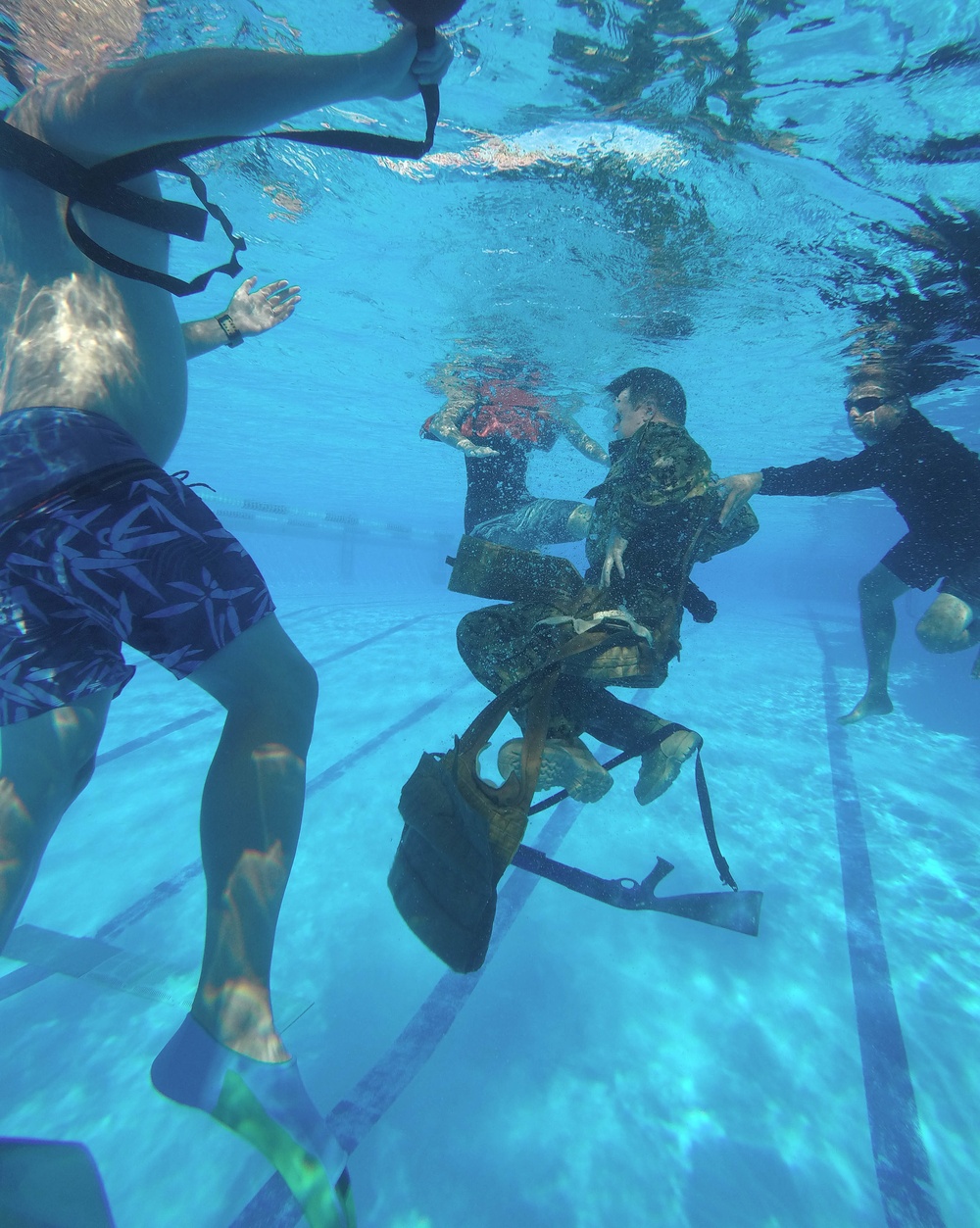 JTF Troopers complete water survival training
