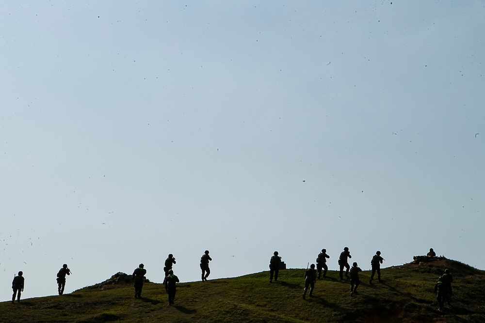 'China Marines' attack, refine platoon tactics during 31st MEU EABO exercise