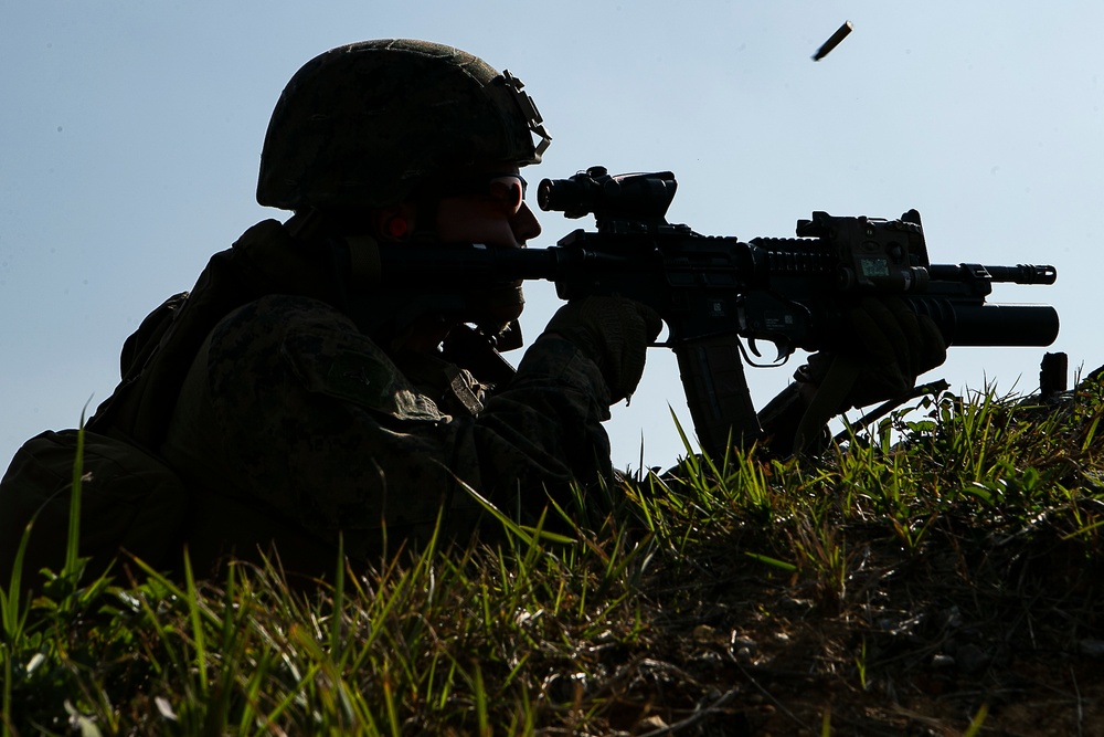 'China Marines' attack, refine platoon tactics during 31st MEU EABO exercise