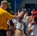 Pacific Partnership 2019 Participates Interact with San Jose National High School Students during Host Nation Engagement