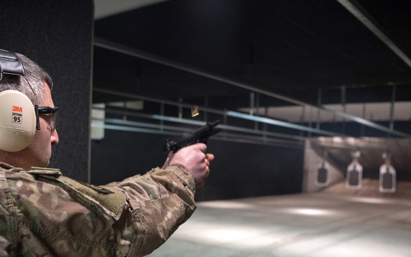 Military members take aim
