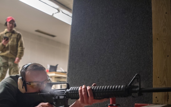 Military members take aim