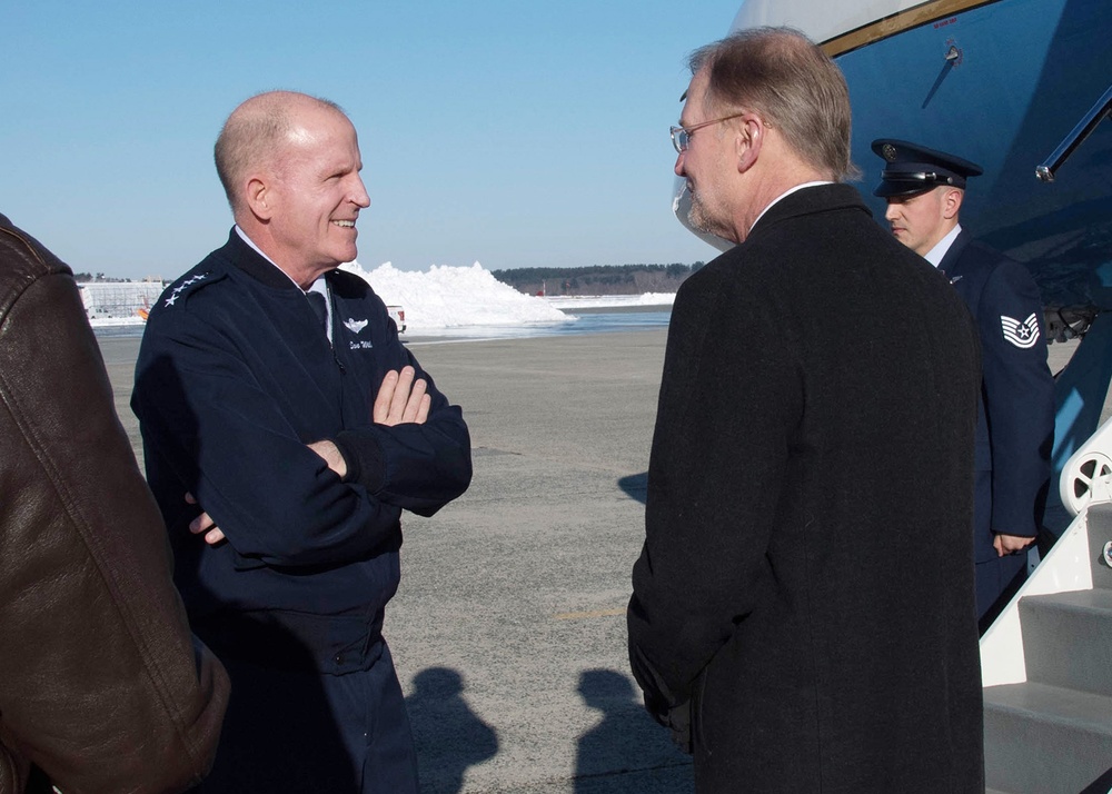 VCSAF welcomed at Hanscom