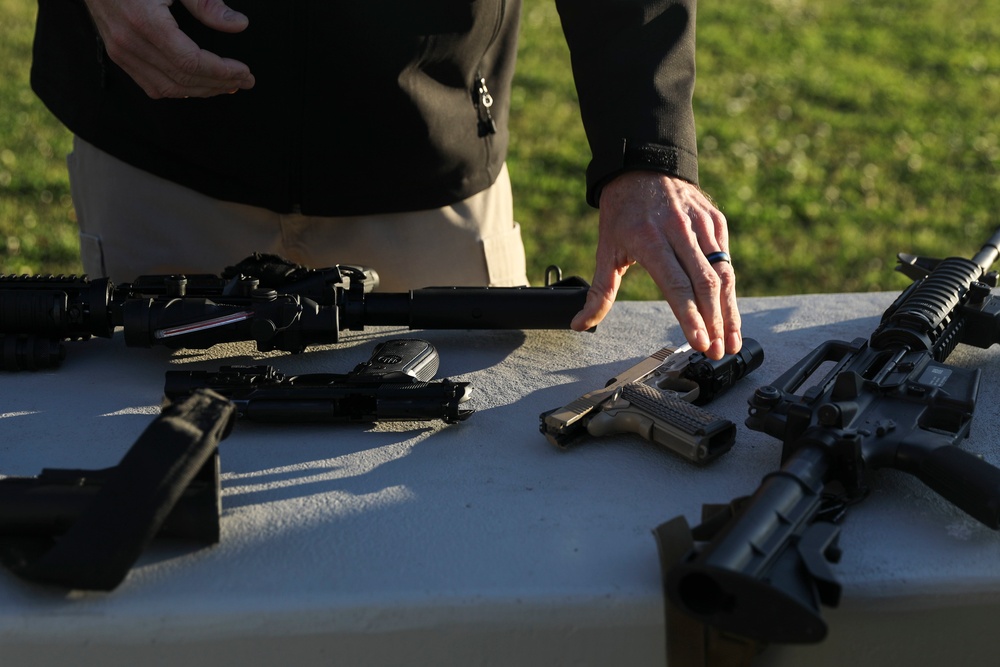 Parris Island Special Reaction Team trains during terrorism/force protection exercise