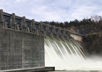 Wolf Creek Dam decreasing releases to 43,000 cfs today