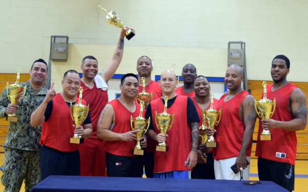 TSCHR Over 30 Men’s Team Claims Basketball Captain's Cup Victory