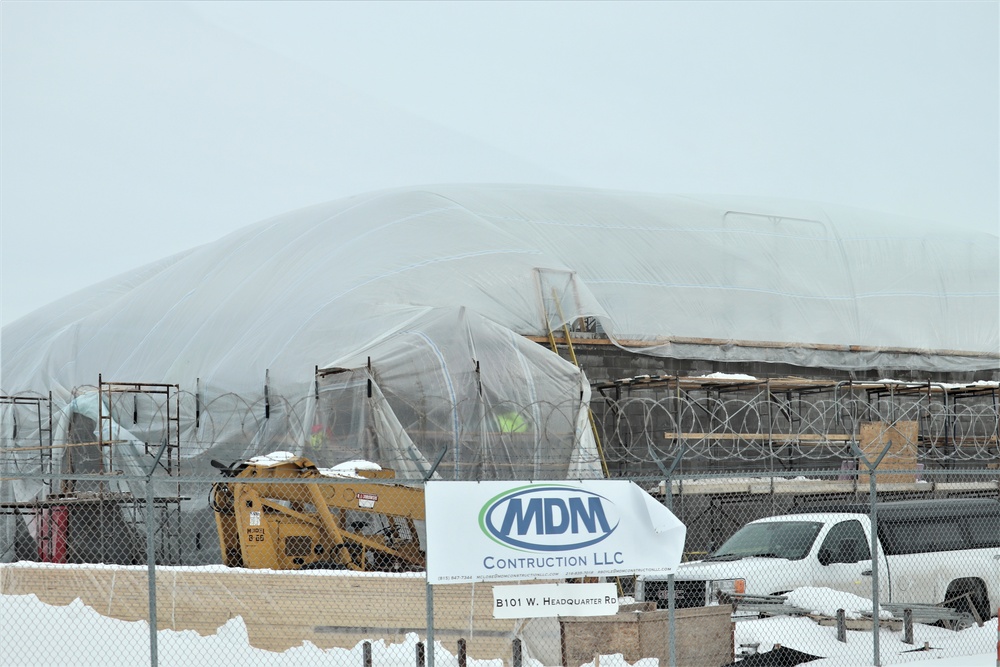 Construction continues on new Emergency Operations Center at Fort McCoy