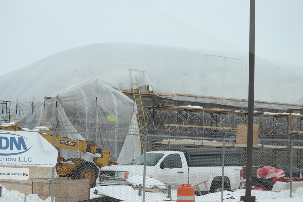 Construction continues on new Emergency Operations Center at Fort McCoy