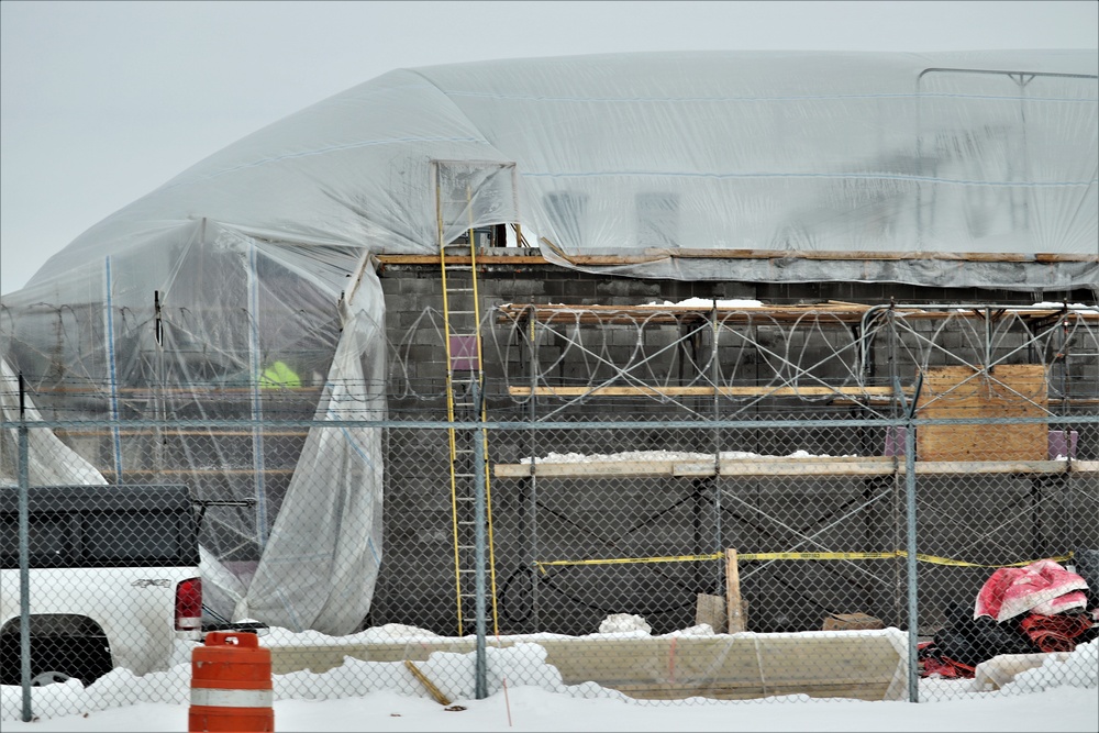 Construction continues on new Emergency Operations Center at Fort McCoy