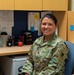 Master Sgt. Saldana-Sipley in her office at JFHQ