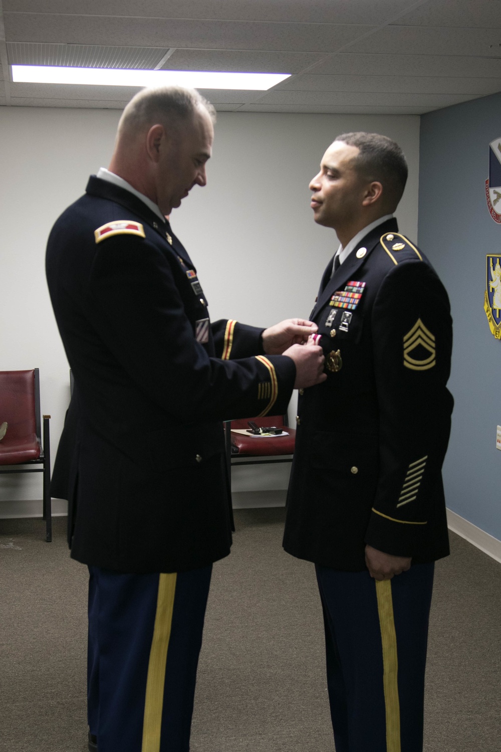 Meritorious Service Medal presented to 181st Soldier