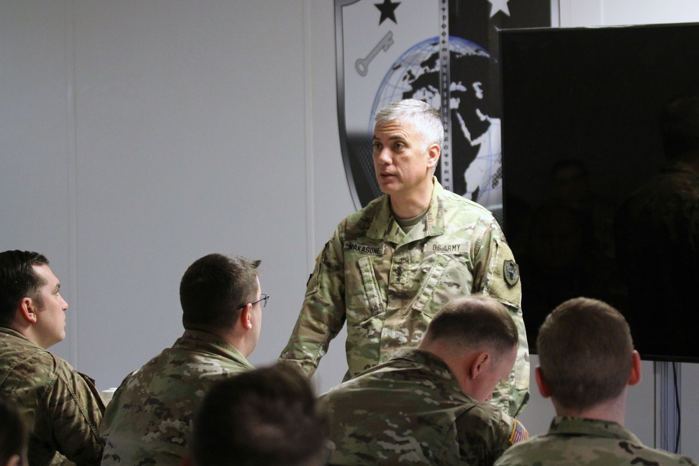 GEN Nakasone thanks Army National Guard Soldiers for a job 'well done'