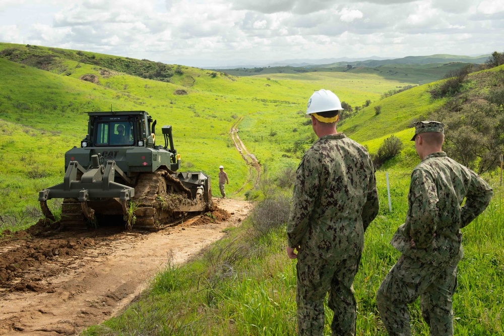 NMCB-5 Road Improvements during Pacific Blitz 2019