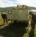 Marines from CLR 1 set up a VSAT during Pacific Blitz 2019