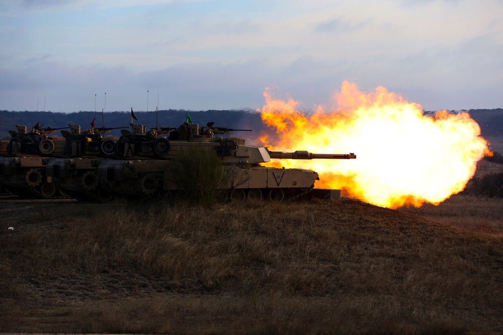 Exercise Comanche Run 1st Tanks Live-Fire
