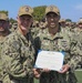 USS Makin Island Sailors get awards.