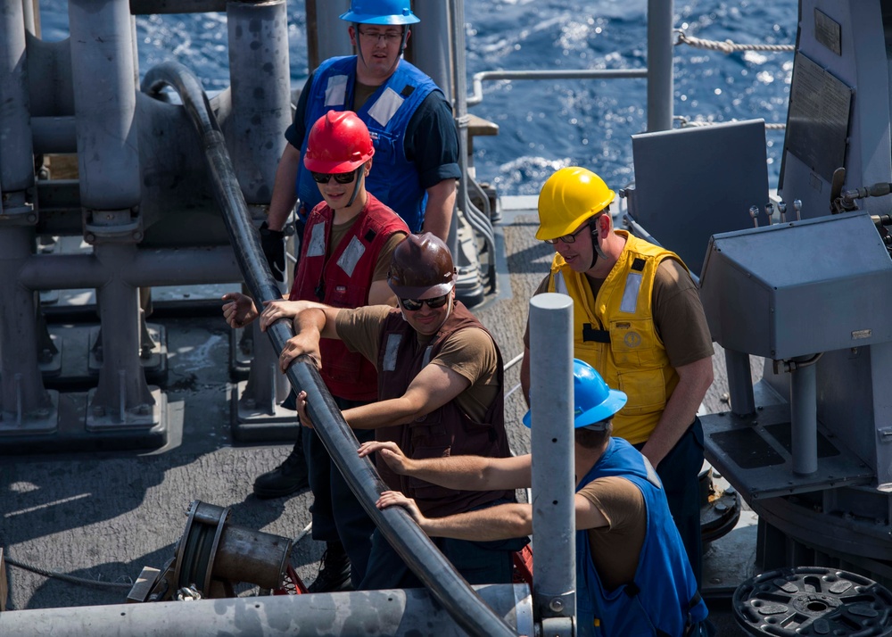 USS Pioneer Minesweeping operations