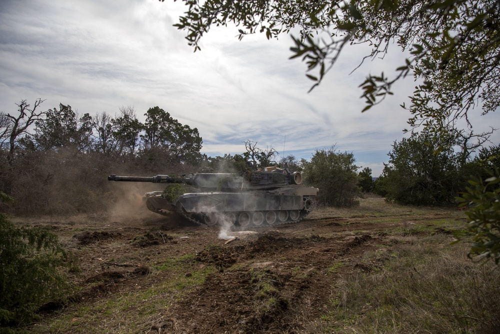 1st Tanks CBRN training