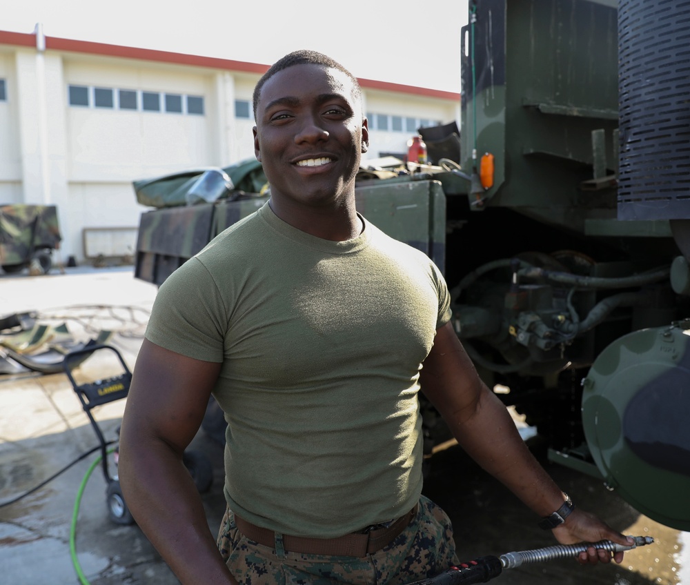 Under Pressure | Marines clean equipment for MRF-D