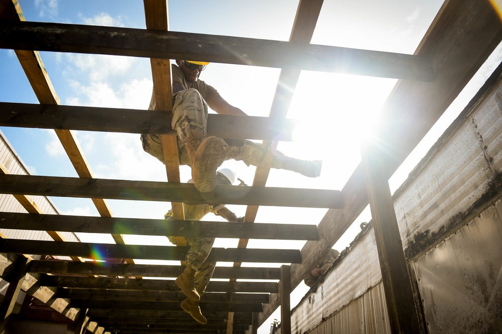 Pacific Partnership 2019 Builds Water Catchment System