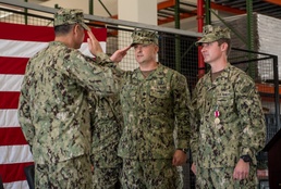 EODMU 5 Conducts Change of Command Ceremony