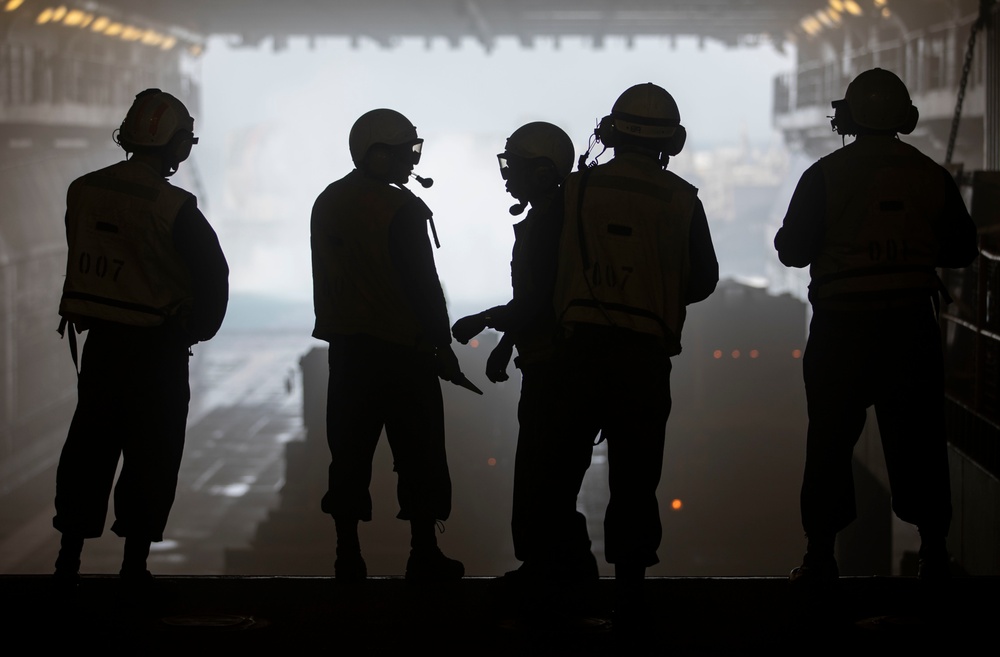 Marines conduct training