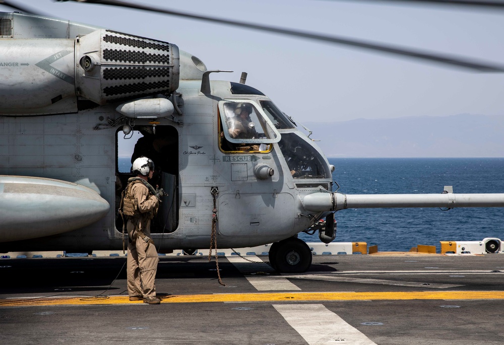 Marines conduct training