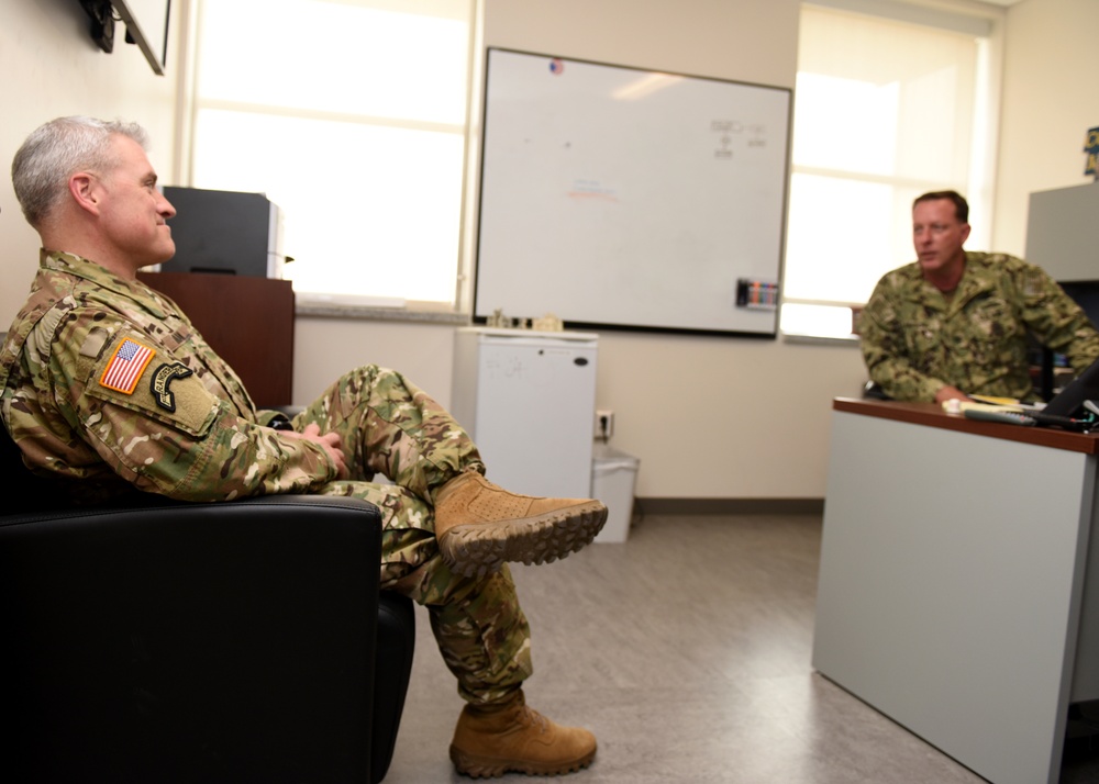 U.S. Army Africa command sergeant major visits CTJF-HOA