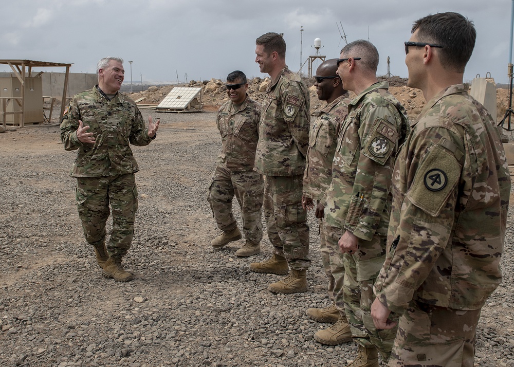 U.S. Army Africa command sergeant major visits CJTF-HOA