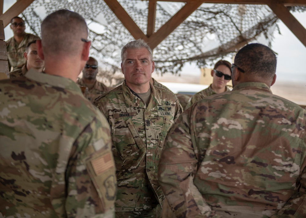 U.S. Army Africa command sergeant major visits CJTF-HOA