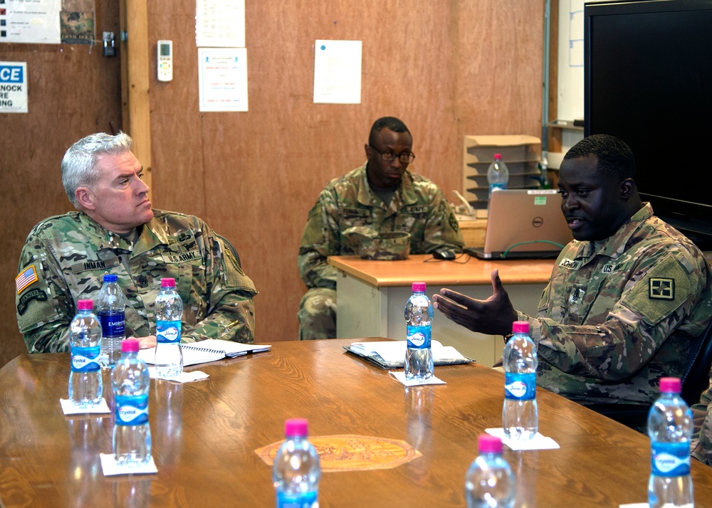 Command Sergeant Major USARAF visits CJTF-HOA