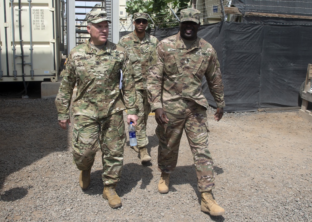 Command Sergeant Major USARAF visits CJTF-HOA