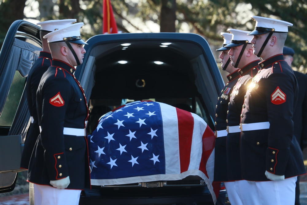 Full Honors Funeral for Lt. Gen. Leo Dulacki at Arlington National Cemetery