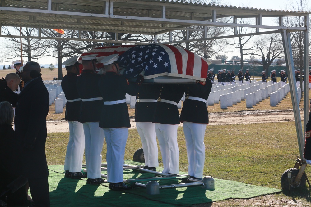 Full Honors Funeral for Lt. Gen. Leo Dulacki at Arlington National Cemetery