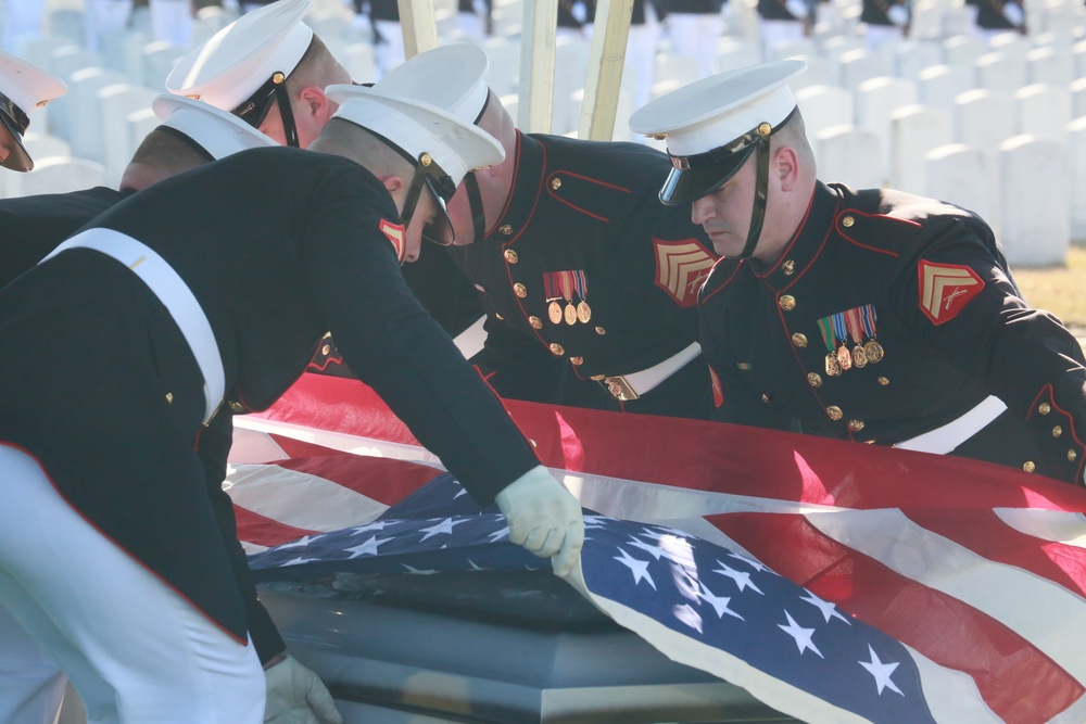 Full Honors Funeral for Lt. Gen. Leo Dulacki at Arlington National Cemetery