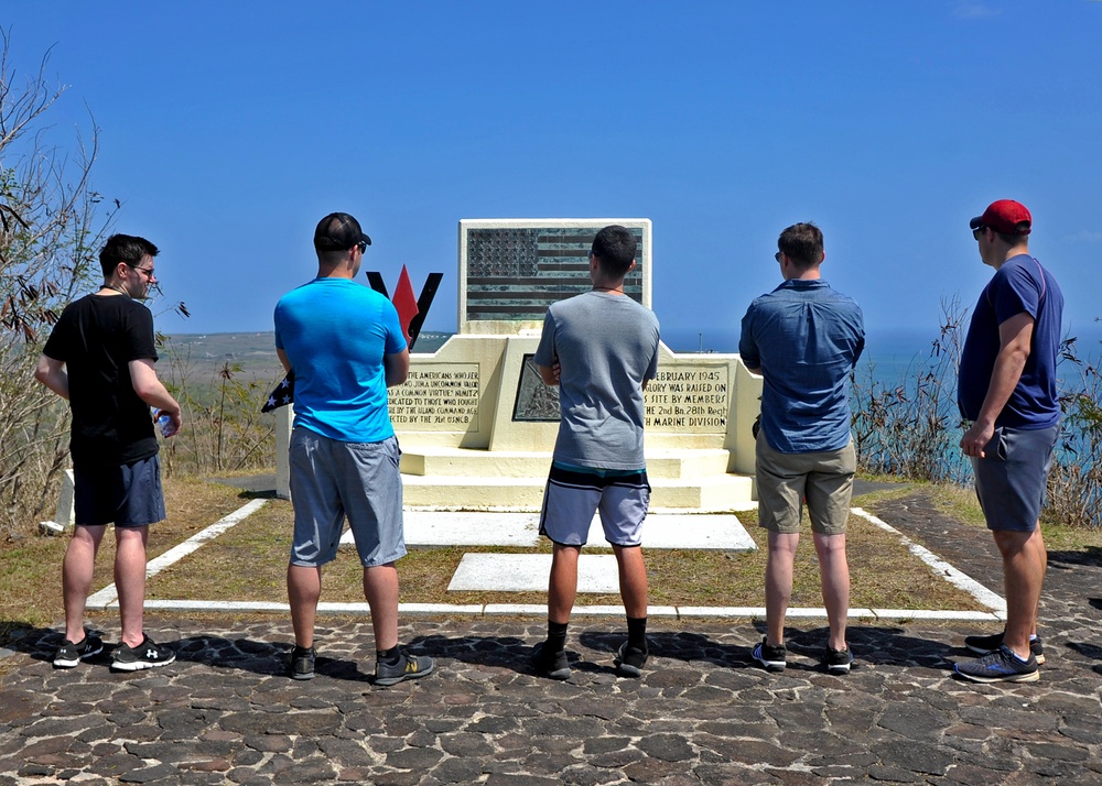 VP-47 Visits Iwo Jima