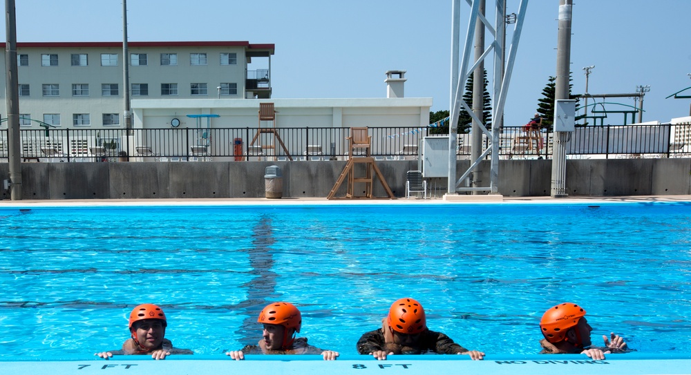 Underwater Egress Training