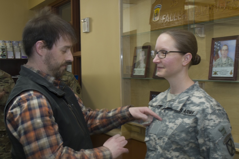 Vermont Guard Promotes Cpt. Melissa Fox to Major