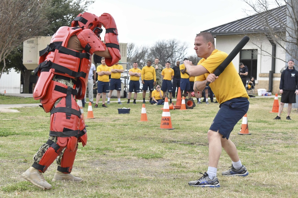 Auxiliary Security Force training