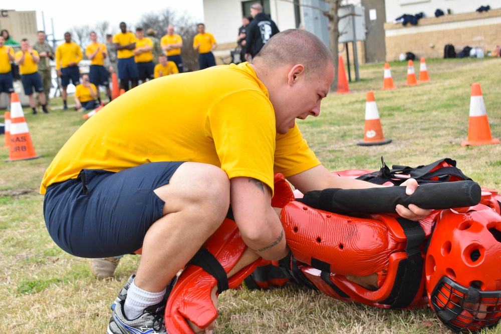 Auxiliary Security Force training