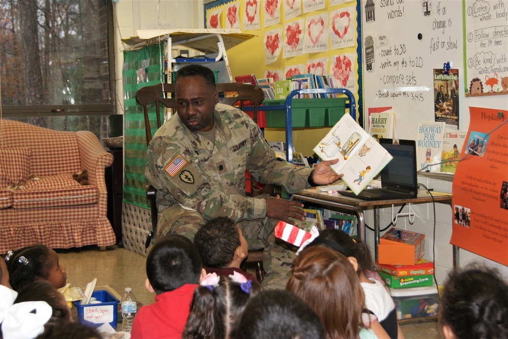 80th TC Soldiers celebrate National Read Across America with school children